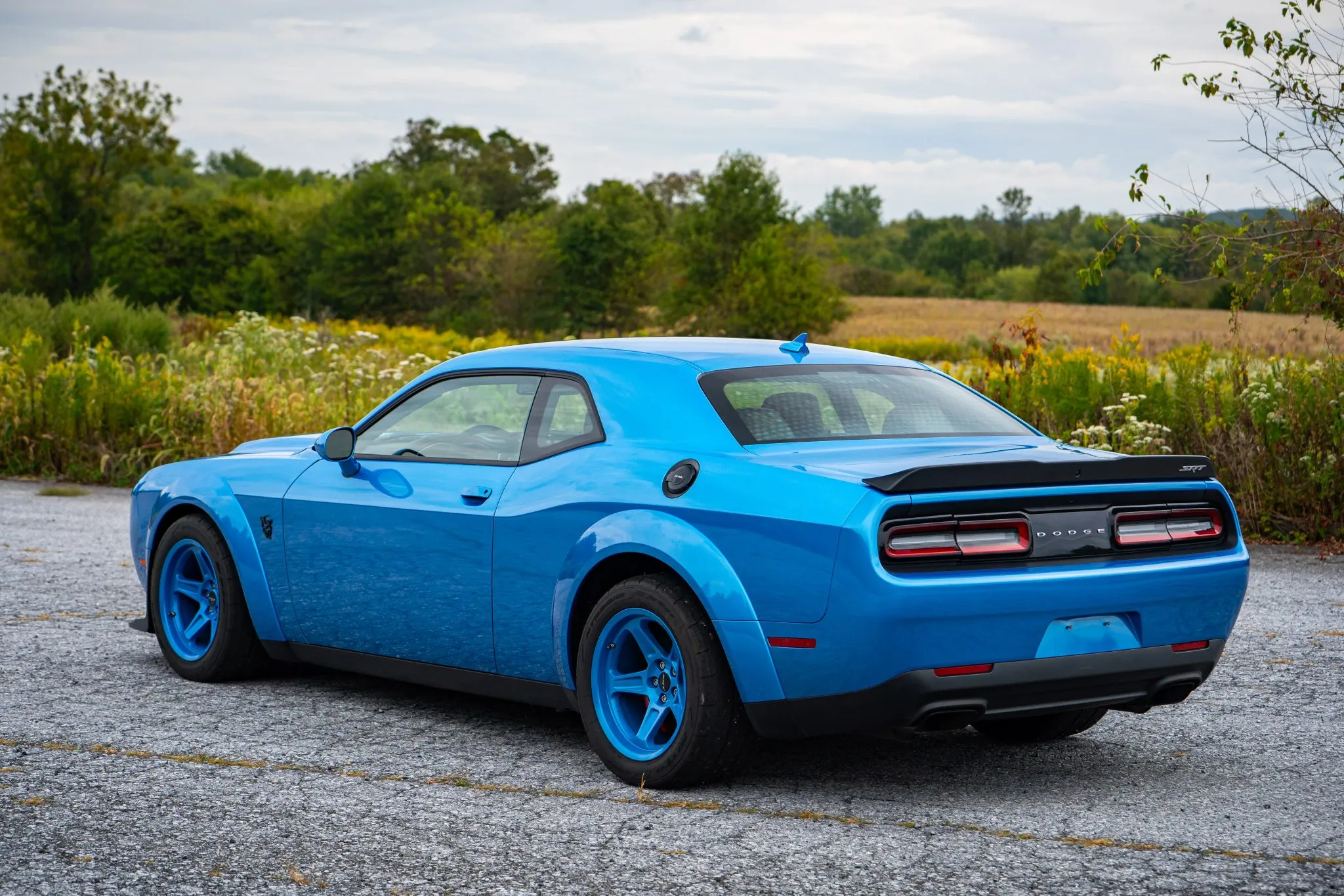 2018 Dodge Challenger SRT Demon BLUE